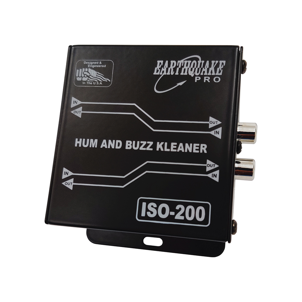 Earthquake-Sound Earthquake Sound Ground loop Isolator and signal converter (ISO-200) – Earthquake Sound – Audio Accessories | ACP Online