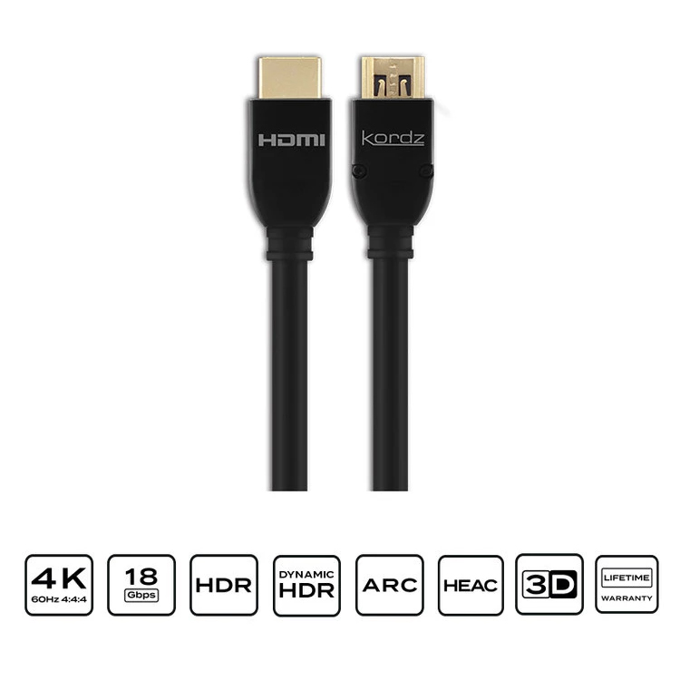 Russound HDMI Cable PRS3 Passive series, 4K UHD 18Gbps – Kordz – Brands | ACP Online