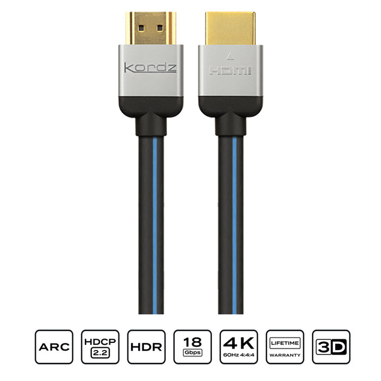 Russound HDMI Cable EVS 4K UHD 18Gbps – Kordz – HDMI | ACP Online
