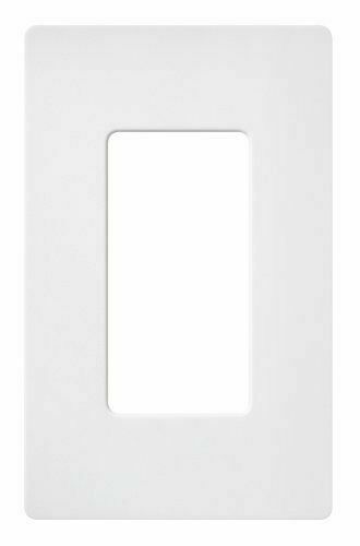 Lutron CW-1-WH US style 1 Gang Screwless Wallplate – Arco | ACP Online