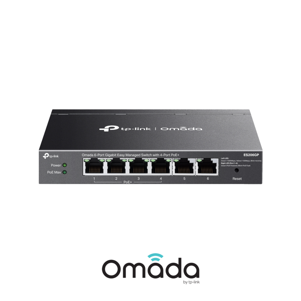 TP-Link Omada ES206GP – Cloud Managed PoE Switches | ACP Online