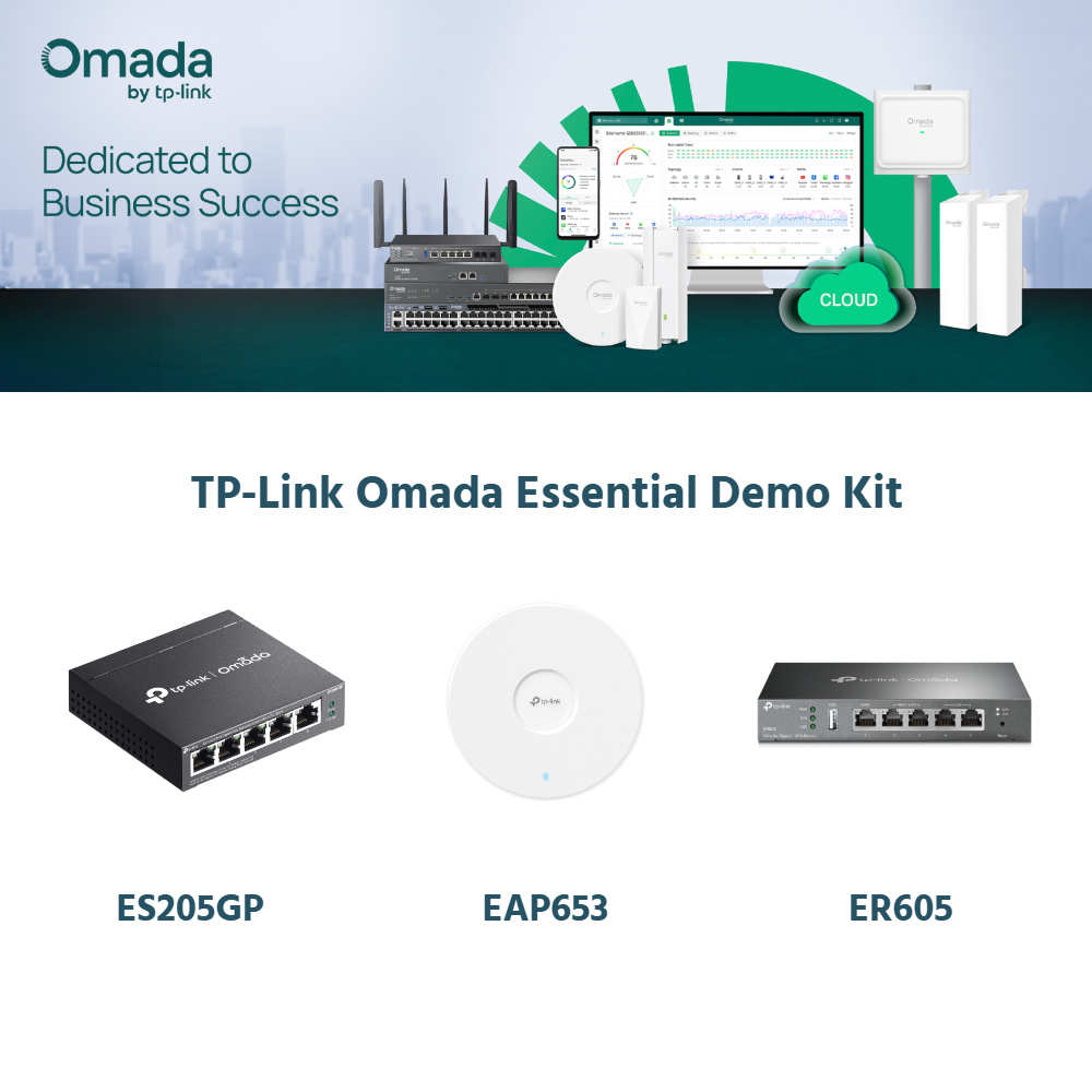 TP-Link Omada Essential Demo Kit – Cloud Managed PoE Switches | ACP Online