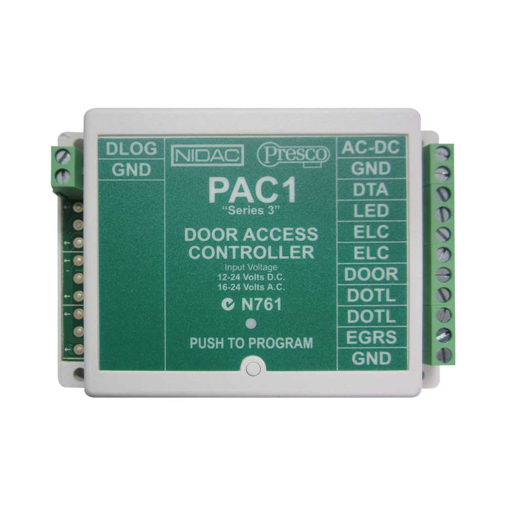 NIDAC Presco PAC1 – Access Control | ACP Online NIDAC Presco PAC1 – Access Control | ACP Online