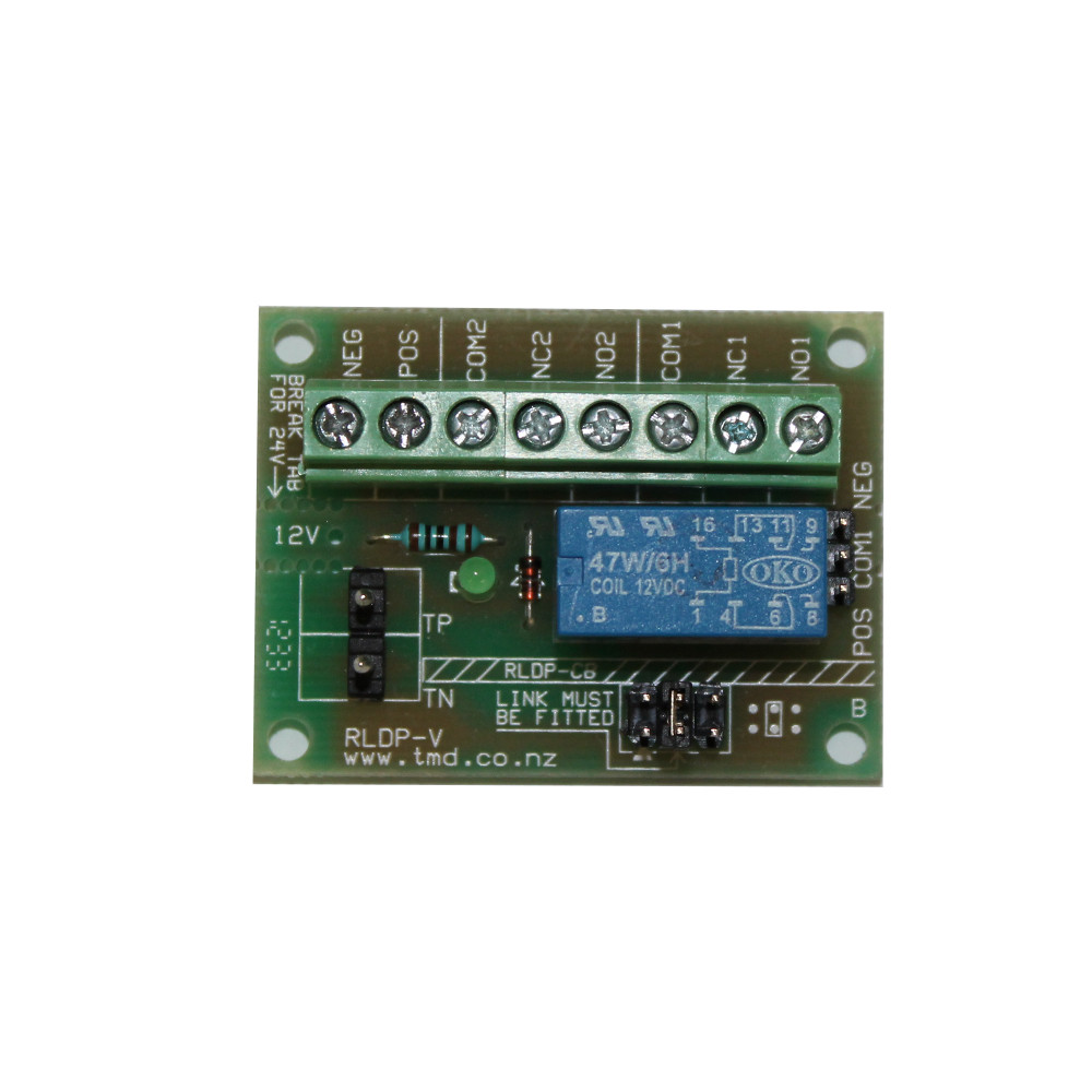 Double Pole Relay RLDP-V – Access Control | ACP Online