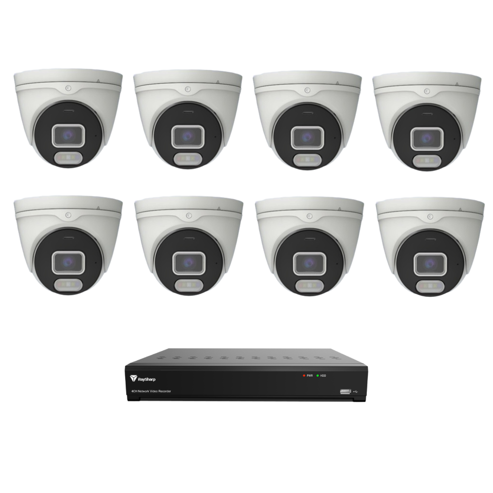 Raysharp RS5MPIPCCTVKIT5 – CCTV / Surveillance | ACP Online