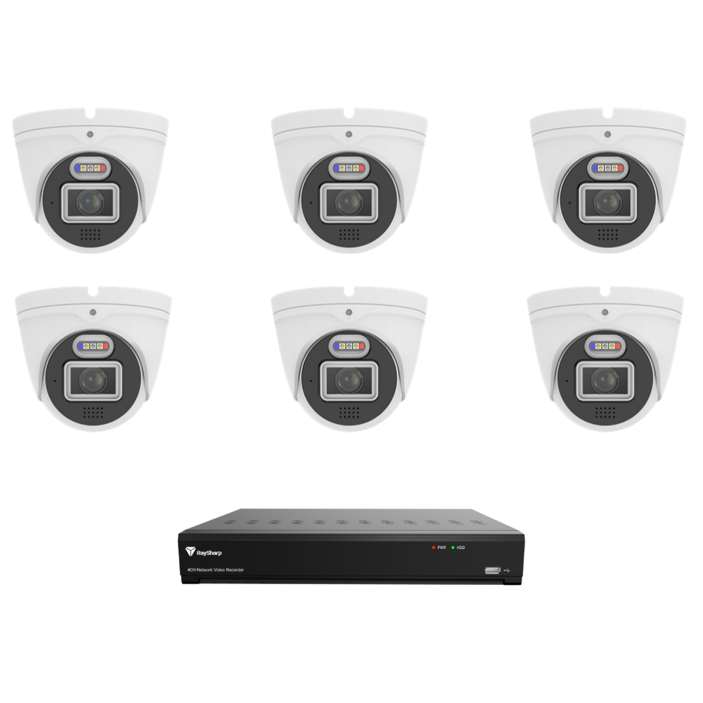 Raysharp RS8MPIPCCTVKIT4 – CCTV / Surveillance | ACP Online
