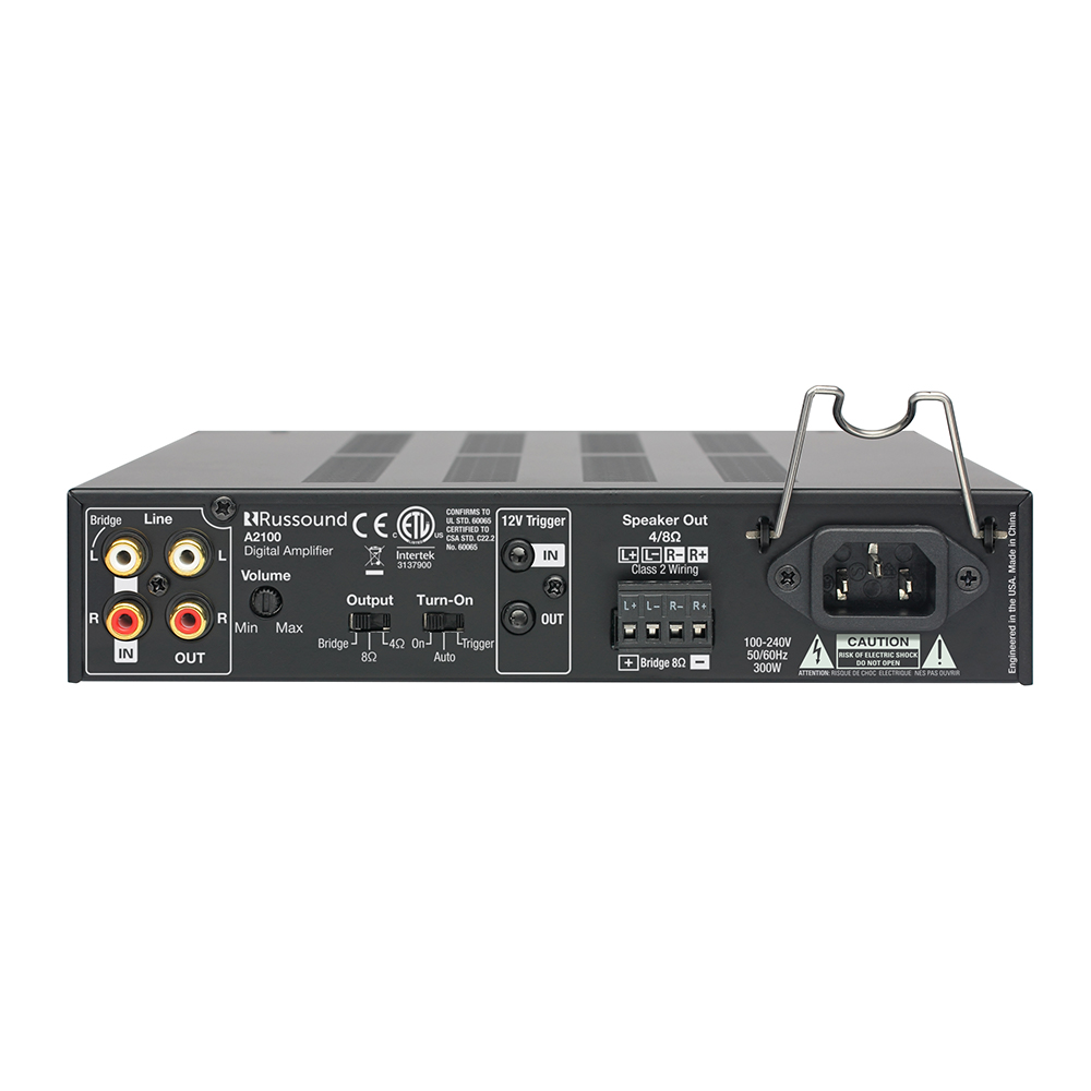 Russound Digital Amplifier 2-Channel Half-Rack (A2100) – Russound – Amplifiers | ACP Online