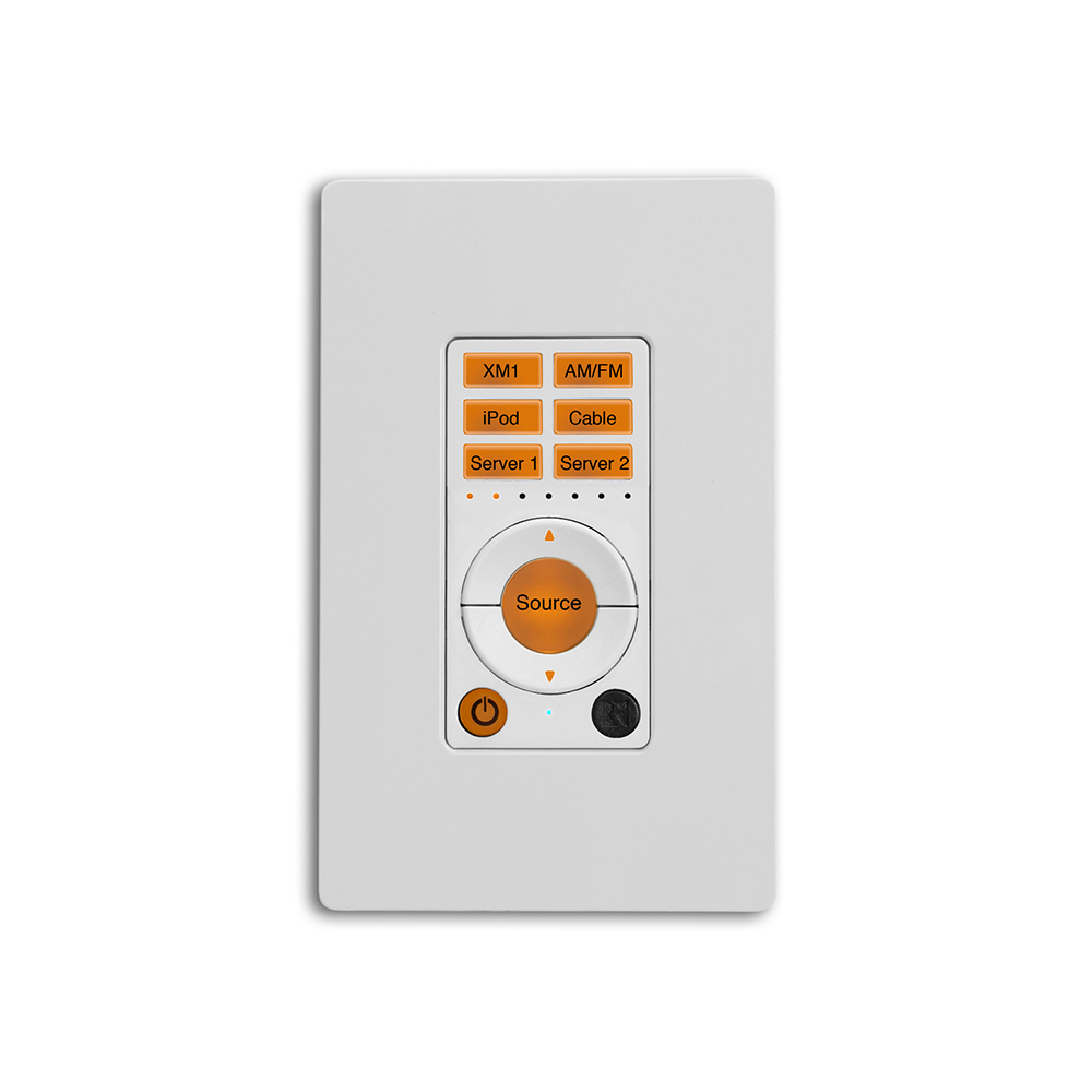 Russound Audio Keypad for Multizone CAA66 System (KP6) – Russound – Multizone | ACP Online