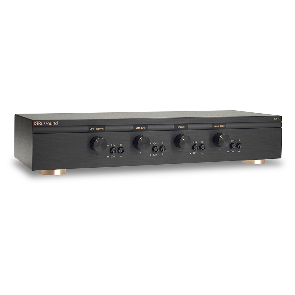 Russound 4 Pair Speaker Selector (SDB-4.1) – Russound – Audio | ACP Online
