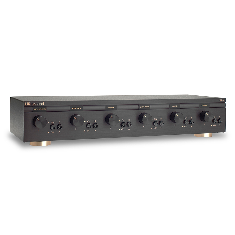 Russound 6 Pair Speaker Selector (SDB-6.1) – Russound – Audio | ACP Online