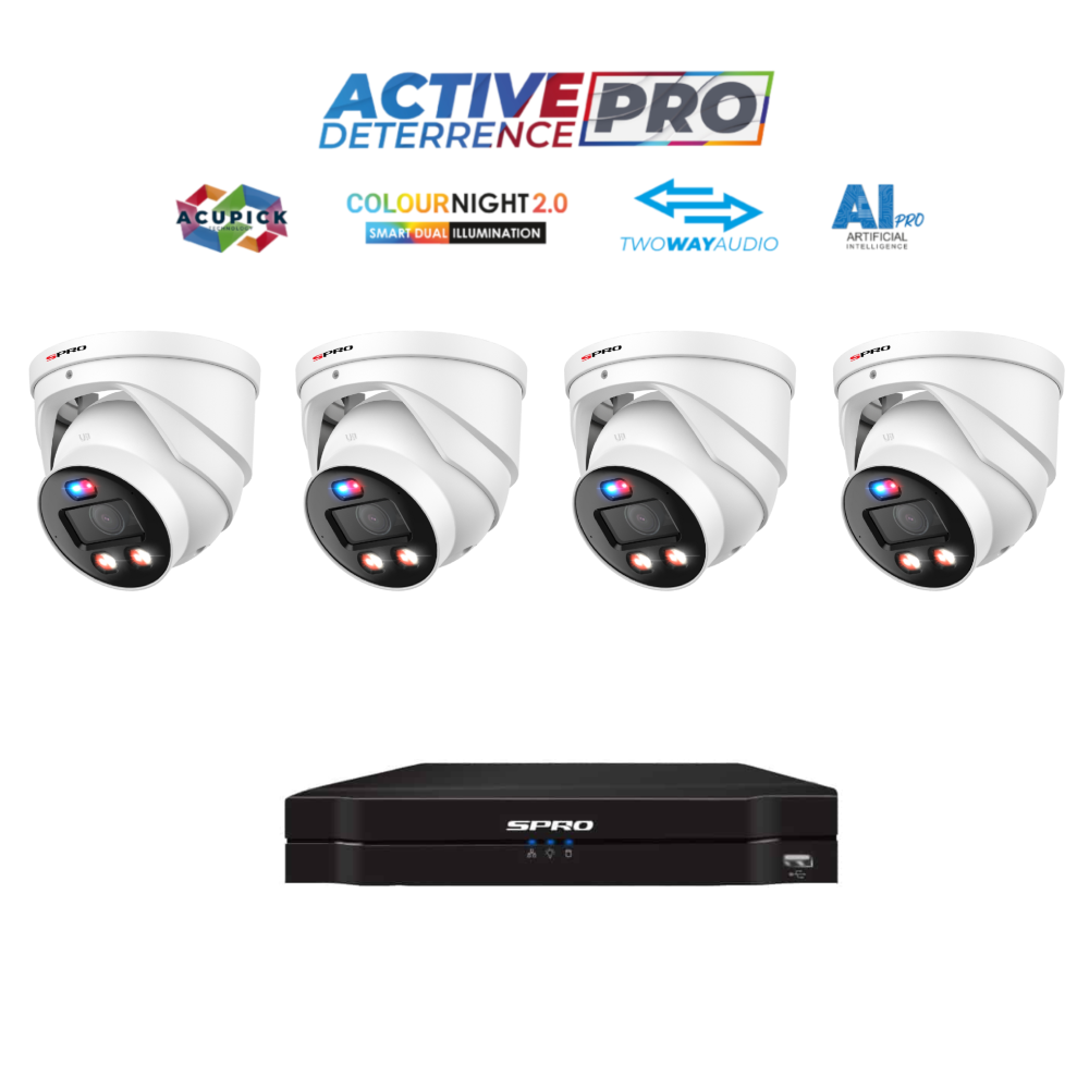 SPRO SPRO8MPTIOCIPKIT2 – CCTV / Surveillance | ACP Online