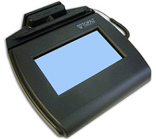 Topaz Systems Inc Topaz SigLite LCD 4x3 with MSR-TM-LBK750-HSB-R – POS | ACP Online