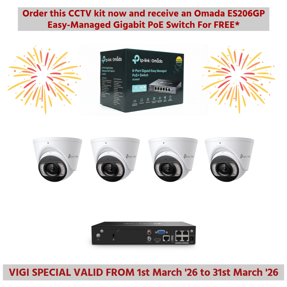 TP-Link VIGI InSight VIGIPROAIO5MPIPCCTVKIT2 – CCTV / Surveillance | ACP Online