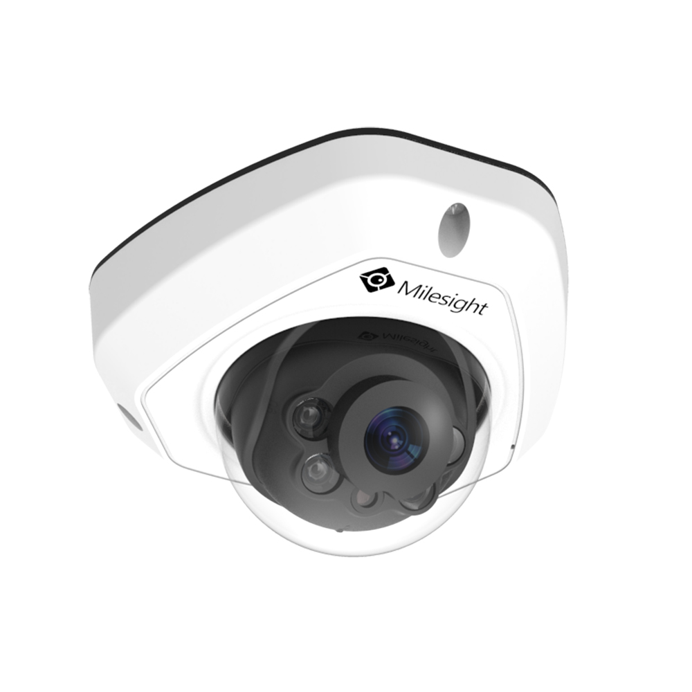 Milesight AI Vandal-proof Mini Dome Network Camera 5MP (MS-C5373-PD) -Milesight – AI Series | ACP Online