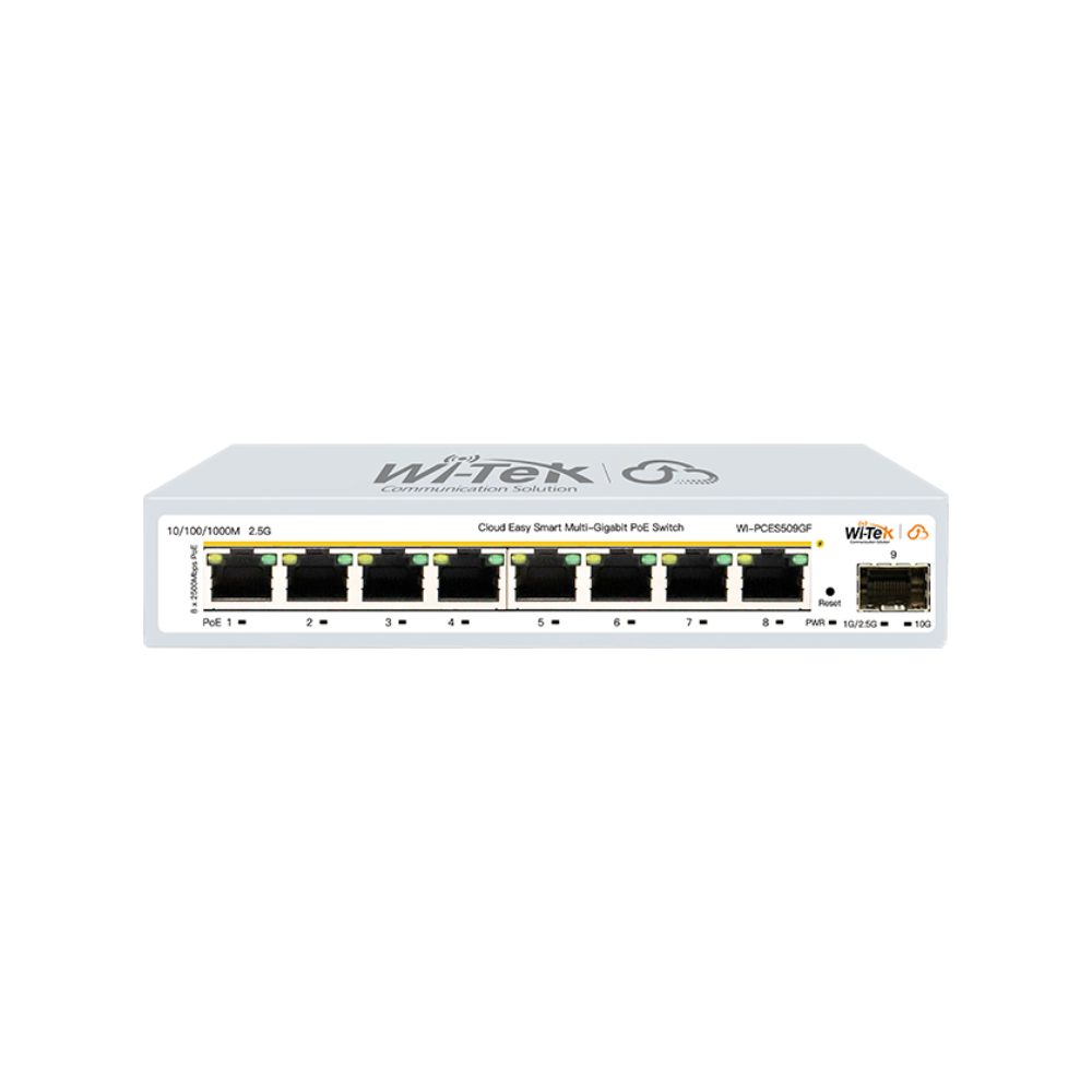 Wi-Tek WI-PCES509GF – Cloud Managed PoE Switches | ACP Online