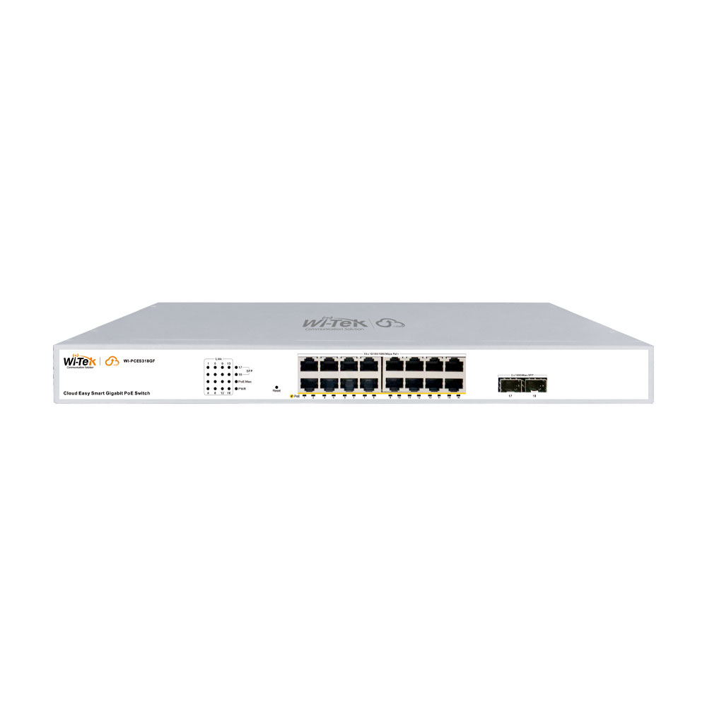 Wi-Tek WI-PCES318GF(V2) – Cloud Managed PoE Switches | ACP Online