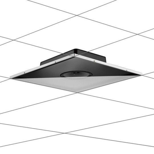 Russound Ceiling Tile Speaker, 100V, 2,5-5-10W, black (Akustile-01) – Artsound – ArtSound | ACP Online