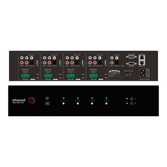 Artsound 4 Zone Multiroom Streaming Amp (Smart Zone 4 Amp) – Artsound – Amplifiers | ACP Online